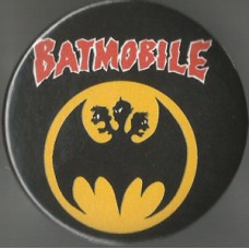 Batmobile "Logo" Mega Button -
