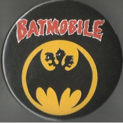 Batmobile ""Logo"" Mega Button -