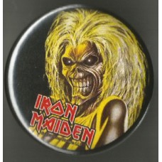 Iron Maiden Mega Button -