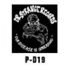 Dr Strange Records logo patch -