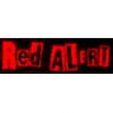 Red Alert, vinyl sticker -