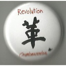 Chumbawamba button -