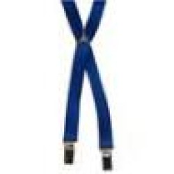 3/4"" wide royal blue braces -