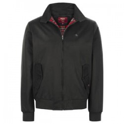 Merc Black Harrington Jacket -