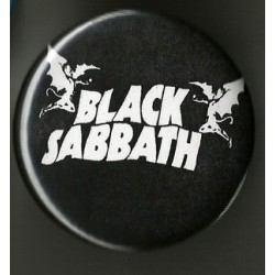 Black Sabbath Mega Button -