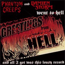 Phantom Creeps/Damien Storm - Split