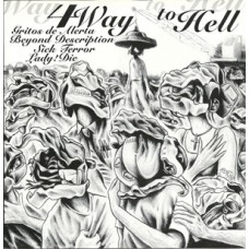 4 Way to Hell - v/a (ltd 300, red wax)