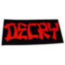 Decry sticker -