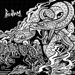 Bedlam/Get a Grip - split (colored wax)