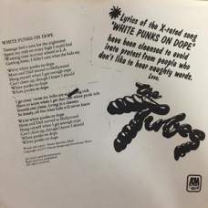 Tubes - White Punks on Dope (hand stamped promo!