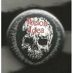 Poison Idea ""skull"" button -