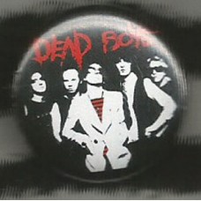 Dead Boys "band pic" button -