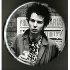 Sid Vicious Mega Button -