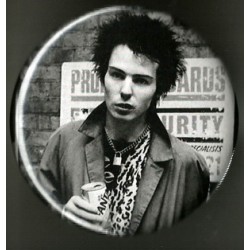 Sid Vicious Mega Button -