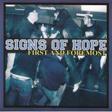 Signs of Hope - First and Foremost (blue wax)