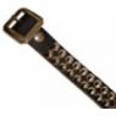 7CB 2 Row Cone belt, leather -