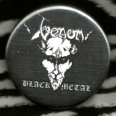 Venom "Blk Metal" Mega Button -