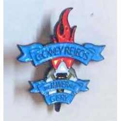 Cockney Rejects ""words"" enamel - Metal Badge