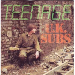 UK Subs - Teenage (pink wax)