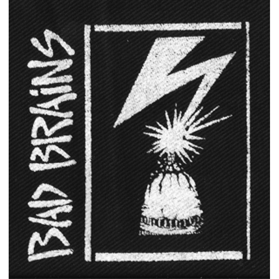 Bad Brains Lightning Bolt Band Logo Official Mens New Black T