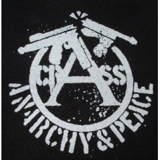 Crass "Anarchy & Peace" patch -
