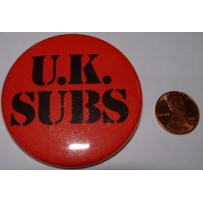 UK Subs 2inch Mega Button -