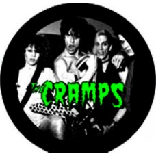 Cramps "Band/Green Text" 1.25" -