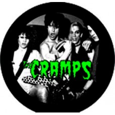 Cramps ""Band/Green Text"" 1.25"" -