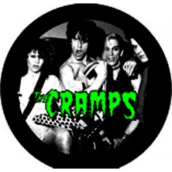 Cramps ""Band/Green Text"" 1.25"" -