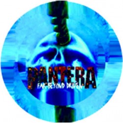 Pantera ""Words"" 1.25"" Button -