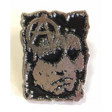 Discharge ""Anarchy Face"" enamel -