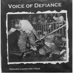 Voice of Defiance (clear) - Oxnard Hardcore Pride