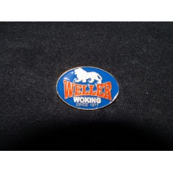 Weller enamel badge -