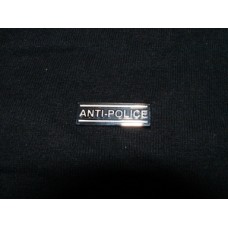 Anti Police enamel badge -