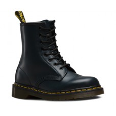 Dr Marten 1460 Navy 8 Eye - Navy Blue Marin Smooth