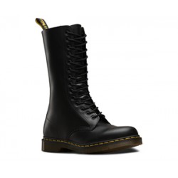 Dr Marten 1914 Black 14 Eye - Black Smooth