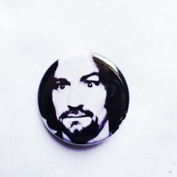 Charles Manson 1.25 Button -