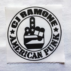 CJ Ramones ""American"" patch -