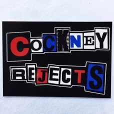 Cockney Rejects "words" sticker -