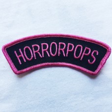HorrorPops "words" pink embroid -