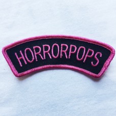 HorrorPops ""words"" pink embroid -