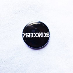 7 Seconds "words" 1inch buttn -
