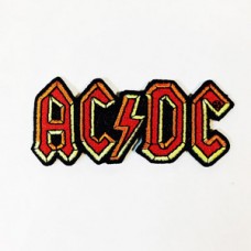 AC/DC "words" embroid -