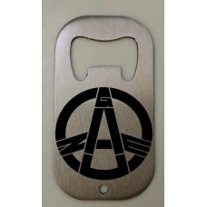 Gauze ""Logo"" Metal Opener -