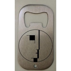 Bauhaus "Face" Metal Opener -