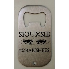 Siouxsie metal bottle opener -