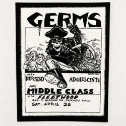 Germs ""Flier"" Vinyl Stik -