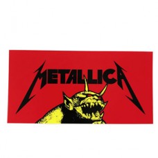 Metallica vinyl sticker -