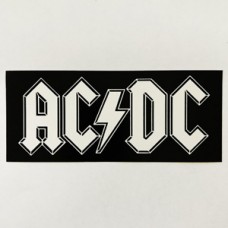 AC/DC "words" vinyl sticker -