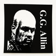 GG Allin vinyl sticker -